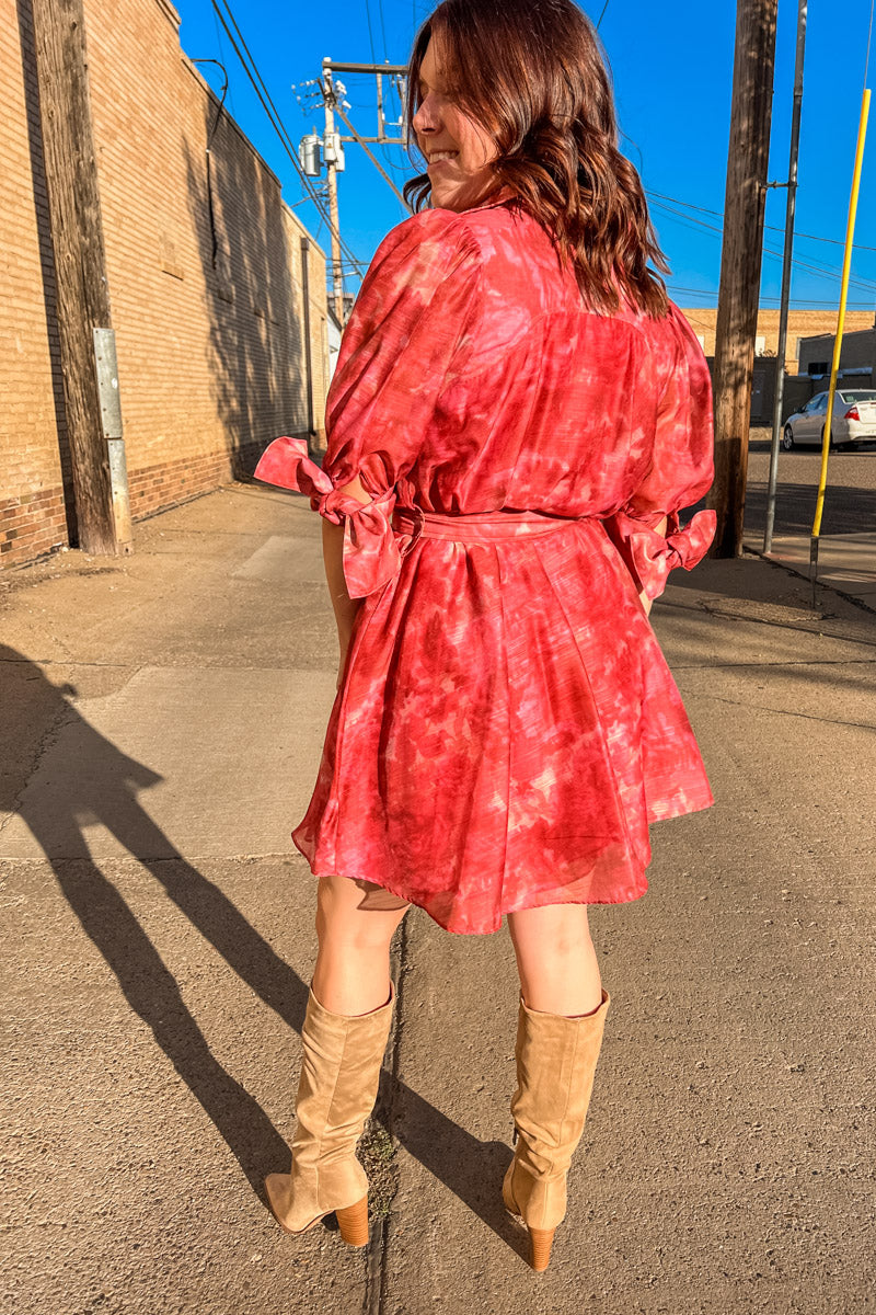 Tropical Escape Watercolor Dress