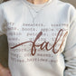 Words of Fall Sweatshirt
