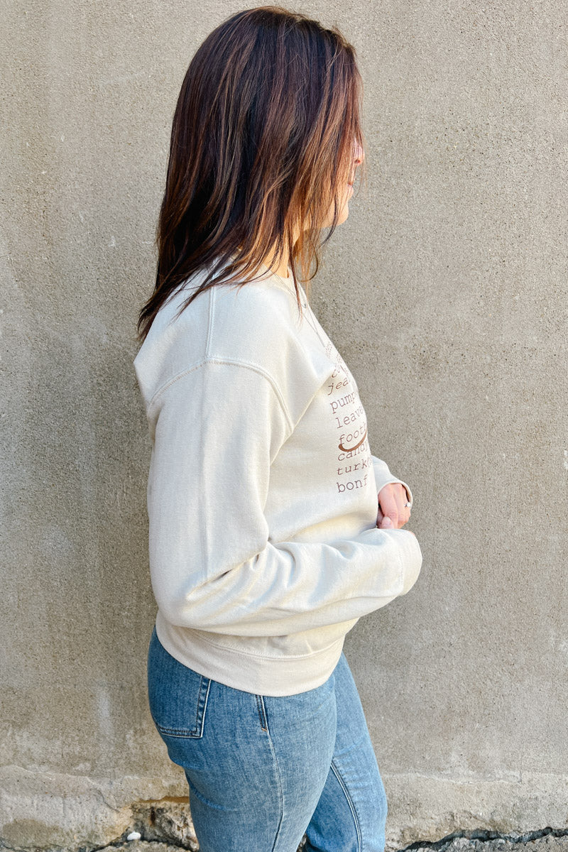 Words of Fall Sweatshirt