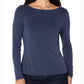 Helena Boat Neck Knit Top